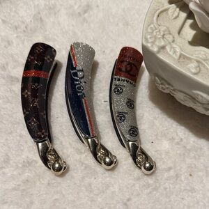 Hair Clips Banana Style